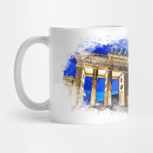 Berlin Germany Watercolor Landscape Art / Deutschland Mug